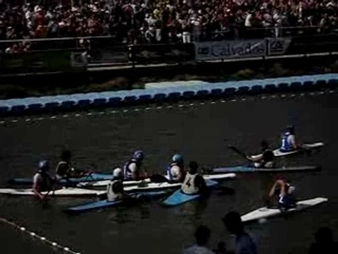 Championnats d'europe kayak polo France-Italie (seniors)