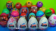 1 of 20 Kinder Surprise and Surprise eggs (SpongeBob Cars Hello Kitty) Candy Cars!