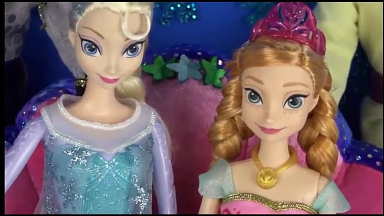 FROZEN - BONECAS DA ELSA E ANNA COM A BOLA MAGICA - TOY FROZEN