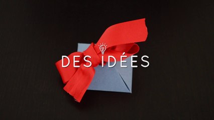 Tuto facile : Réalisez une belle petite boite cadeaux