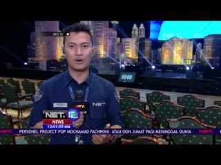 Live Report Penataan Lokasi Debat Pilkada DKI Jakarta 2017 - NET 12