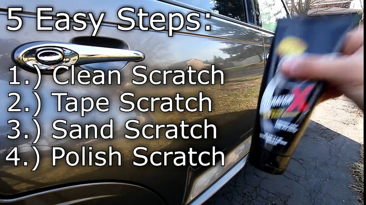 Une astuce simple en 5 étapes pour faire disparaître les rayures de votre voiture