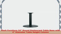 Flash Furniture 24 Round Restaurant Table Base with 4 Diameter Table Height Column 140e952c