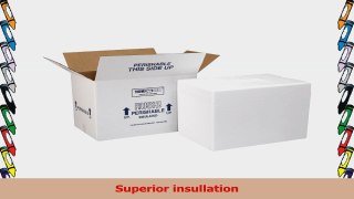 Polar Tech 261C Thermo Chill Insulated Carton with Foam Shipper Large 19 Length x 12 Width 76eaf314