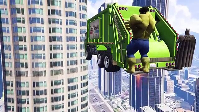 Comptines Bébé Spiderman Dessin animé francais camion à ordures et 4 Voitures Colorées.Dis