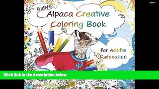 Audiobook  Ruby s Alpaca Creative Coloring Book for Adults Relaxation Full Book