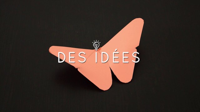 Tuto papier : Fabriquez un papillon