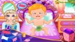 Disney Princess Elsas Babysitter Gameplay - 16:9/HD Disney Frozen Games
