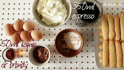 Classic Italian tiramisu recipe
