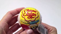 Chupa-Chups The Smurfs and SpongeBob Eggs Chupa Chups Los Pitufos Bob Esponja Surprise Egg