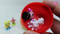Bob Esponja Play-Doh Sorpresa Juguetes Figuras Patricio, Calamardo, Gary DisneyCarToy