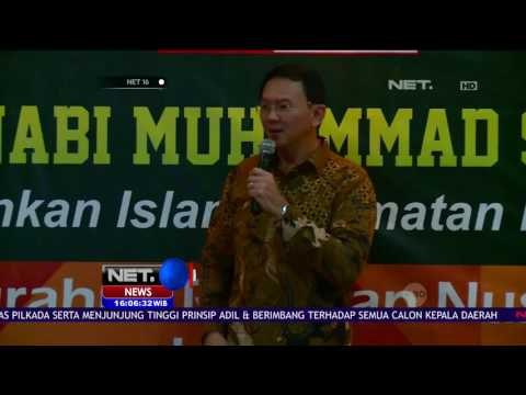 Ahok Hadiri Acara Peringatan Maulid Nabi Muhammad SAW - NET 16