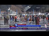 Ribuan Orang Ikuti Festival Sancheoneo di Sungai Beku Korea Selatan - NET5