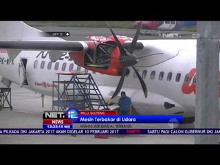 Mesin Terbakar, Pesawat Wings Air Gagal Terbang - NET 12