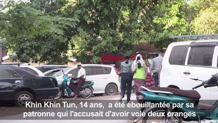 Birmanie : l'enfer de deux soeurs domestiques battues et brûlées