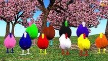 Vaca 3D Colorido Color de la Canción Para Niños Rimas | Rata Colores Animados Rimas de cuarto de niños