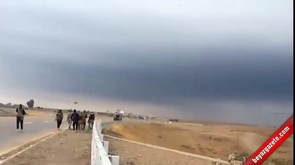 İnanılmaz patlama görüntüsü