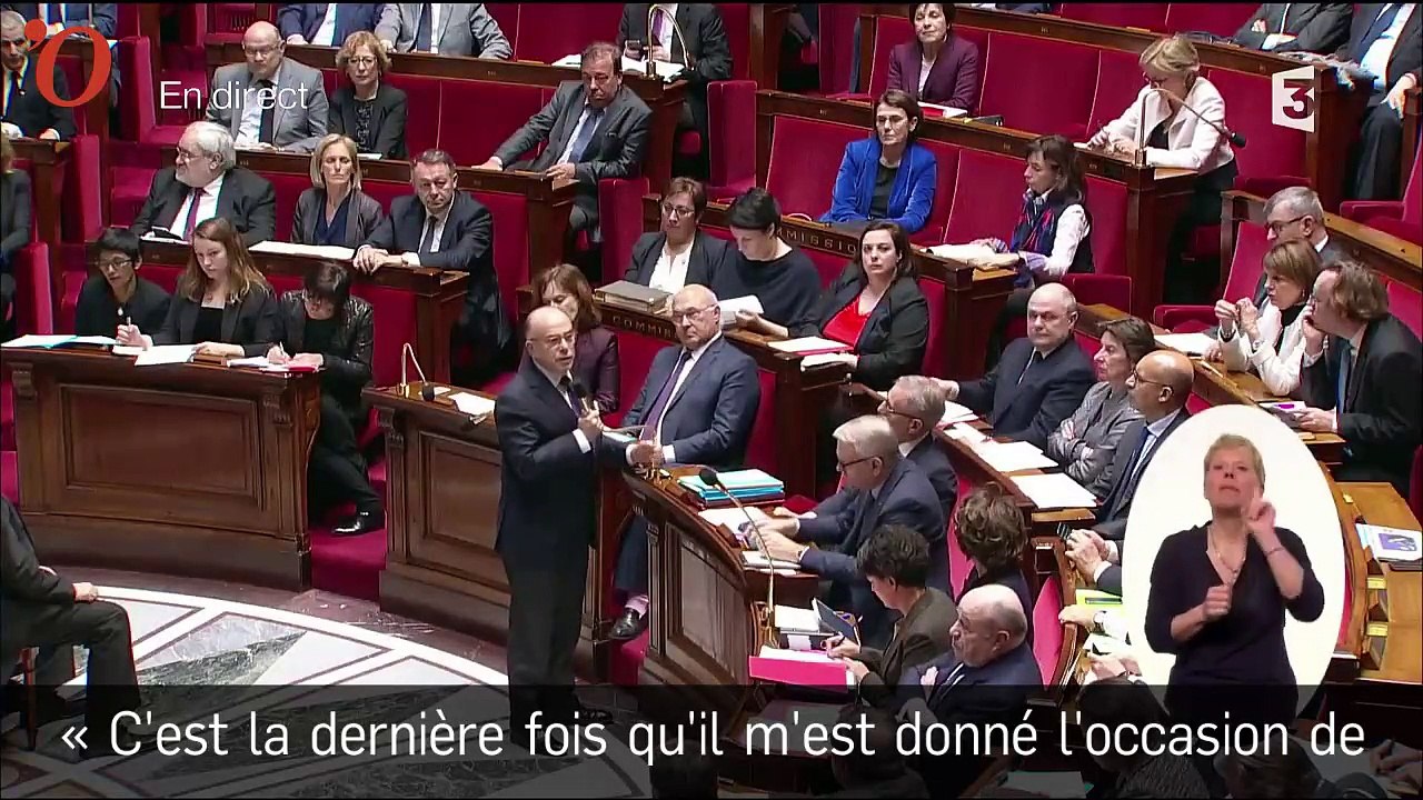 Séquence émotion : Bernard Cazeneuve fait ses a...