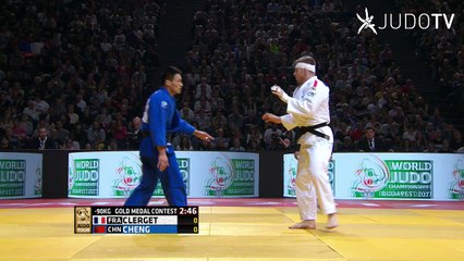 FINALE -90KG : CLERGET (FRA) vs CHENG (CHN)
