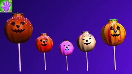 Pumpkin Cakepop Finger Family | Halloween Rhymes For Children | Finger Family HD