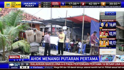 Ahok-Djarot Menang di TPS 6 Pulau Kelapa