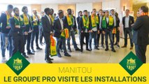 Le groupe pro en visite chez Manitou