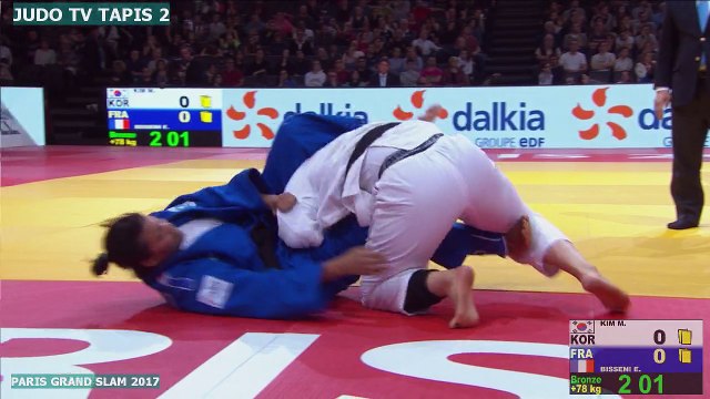 BRONZE +78KG : KIM (KOR) vs BISSENI (FRA)