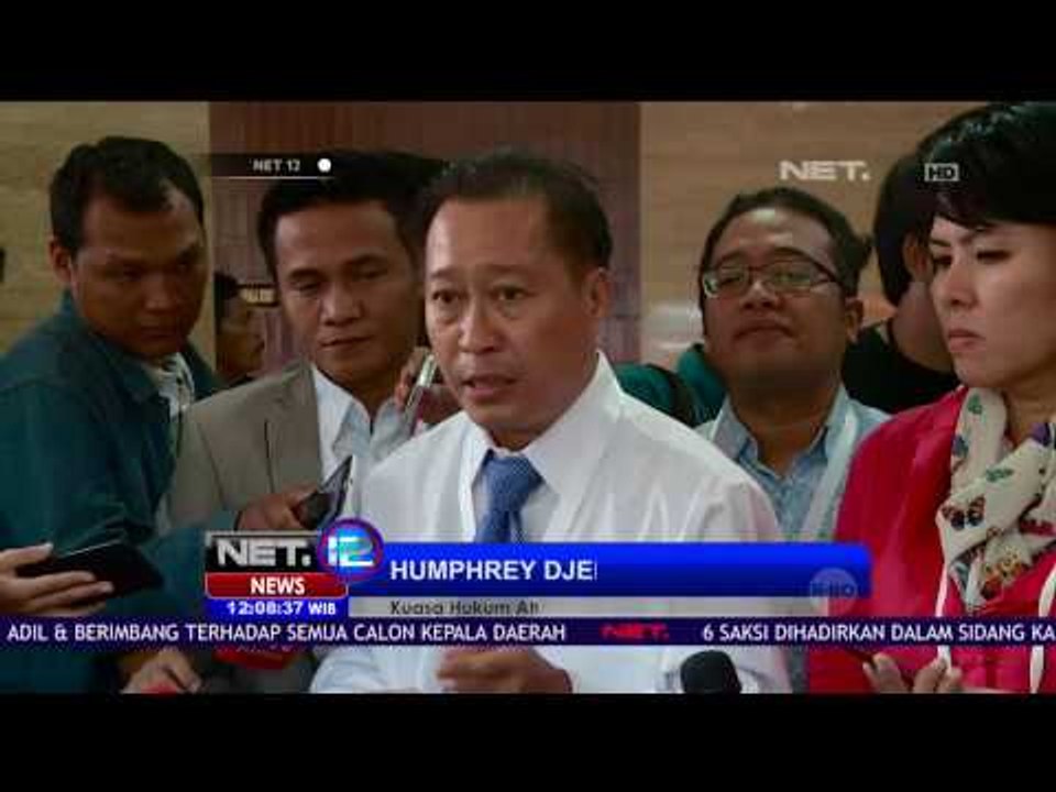 Saling Lapor Antar Saksi dan Kuasa Hukum Ahok pada Kasus Penodaan Agama - NET 12