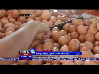 Harga Telur Ayam Naik Hingga Rp 1800 per Butir - NET 12