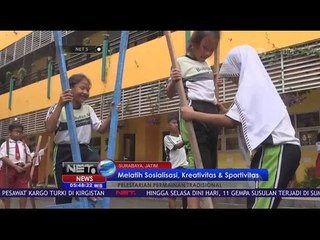 Lestarikan Permainan Tradisional Saat Istirahat di SDN 4 Bubutan Surabaya - NET 5
