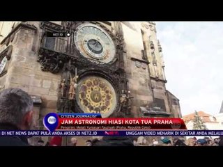Jam Astronomi Hiasi Kota Tua Praha - NET 10