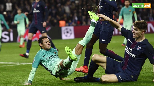 L'Avenir - Micro trottoir Thomas Meunier après PSG-Barcelone
