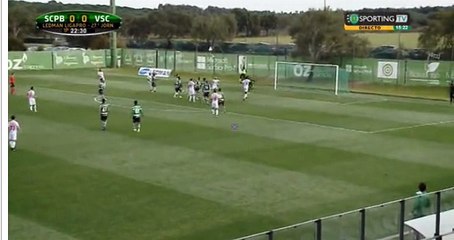 Cephas Malele  GOAL HD - Sporting B	0-1	Varzim 15.02.2017 HD