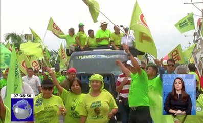 Glas y su recorrido de campaña por Samborondón y Guayaquil