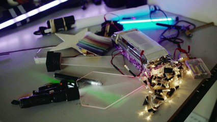 Jadikan light painter au musée de la Houille blanche