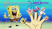 Spongebob Squarepants Finger Family Songs - Daddy Finger Family Nursery Rhymes Lyrics For