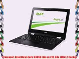 Acer Aspire R11 R3-131T-C3UK 295 cm (116 Zoll HD) Notebook (Intel Celeron N3050 2GB RAM 32GB