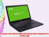 Acer Aspire ES 17 (ES1-731-C8VZ) 439 cm (173 Zoll HD ) Notebook (Intel Celeron N3050 4GB RAM
