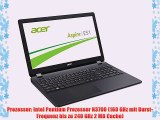 Acer Aspire ES 15 (ES1-531-P8JN) 396 cm (156 Zoll HD) Notebook (Intel Pentium N3700 4GB RAM