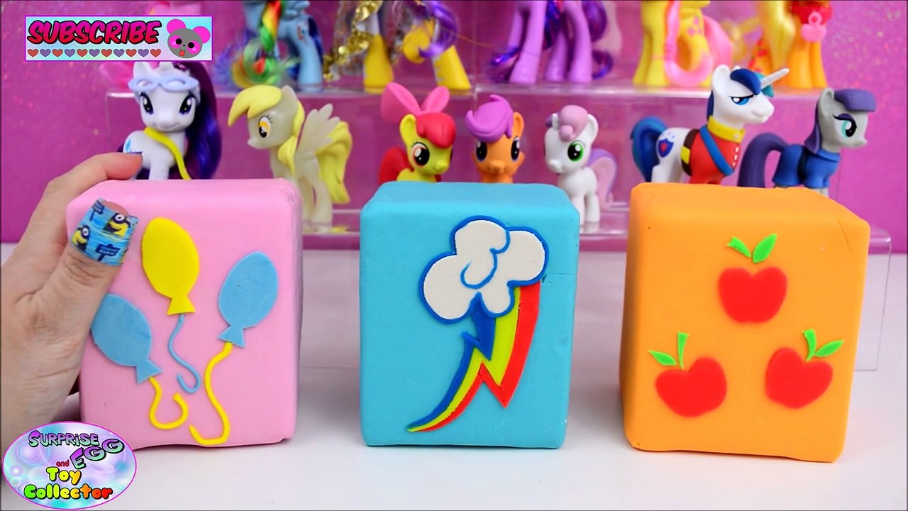 My Little Pony Play Doh Huevos Sorpresa Cutie Mark Crusaders Huevo Sorpresa MLP y el Juguete Collec
