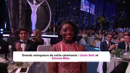 Usain Bolt et Simone Biles sacrés sportifs de l'année à Monaco