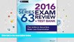 PDF  Wiley Series 63 Exam Review 2016 + Test Bank: The Uniform Securities Examination (Wiley