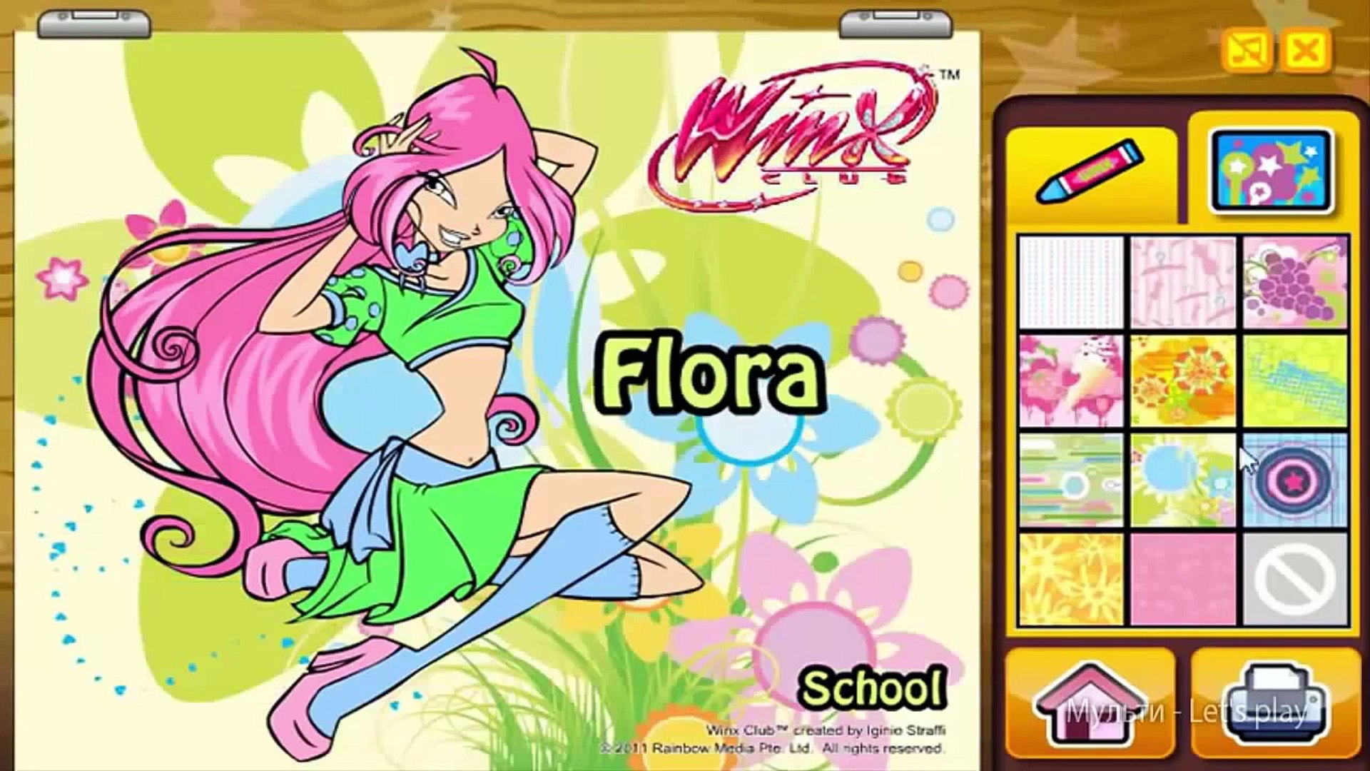 Игры для девочек: Винкс, две игры подряд