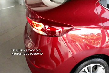 Hyundai Elantra 2017 đỏ / Hyundai Tây Đô / Huyndai Kiên Gian / Hyundai Cần thơ