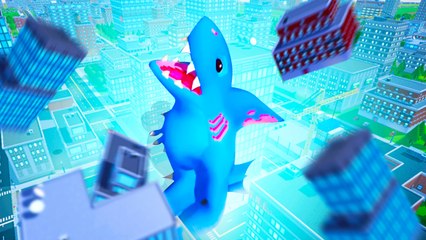 KWEBBELKOP-MASSIVE SHARK DESTROYS THE CITY! (Omegalodon)