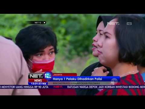 Rekonstruksi Kasus Perampokan di Rumah Mewah Pulomas, Polisi Hadirkan Ius Pane - NET12