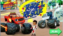 Blaze And The Monster Machines | Blaze Race to the Rescue | Nickelodeon Blaze Monster Mach