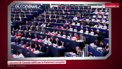 L’accord UE-Canada ratifié par le Parlement européen