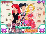 Disney Princesses London VS Tokyo - Ariel Rapunzel & Jasmine Dress Up Games For Girls