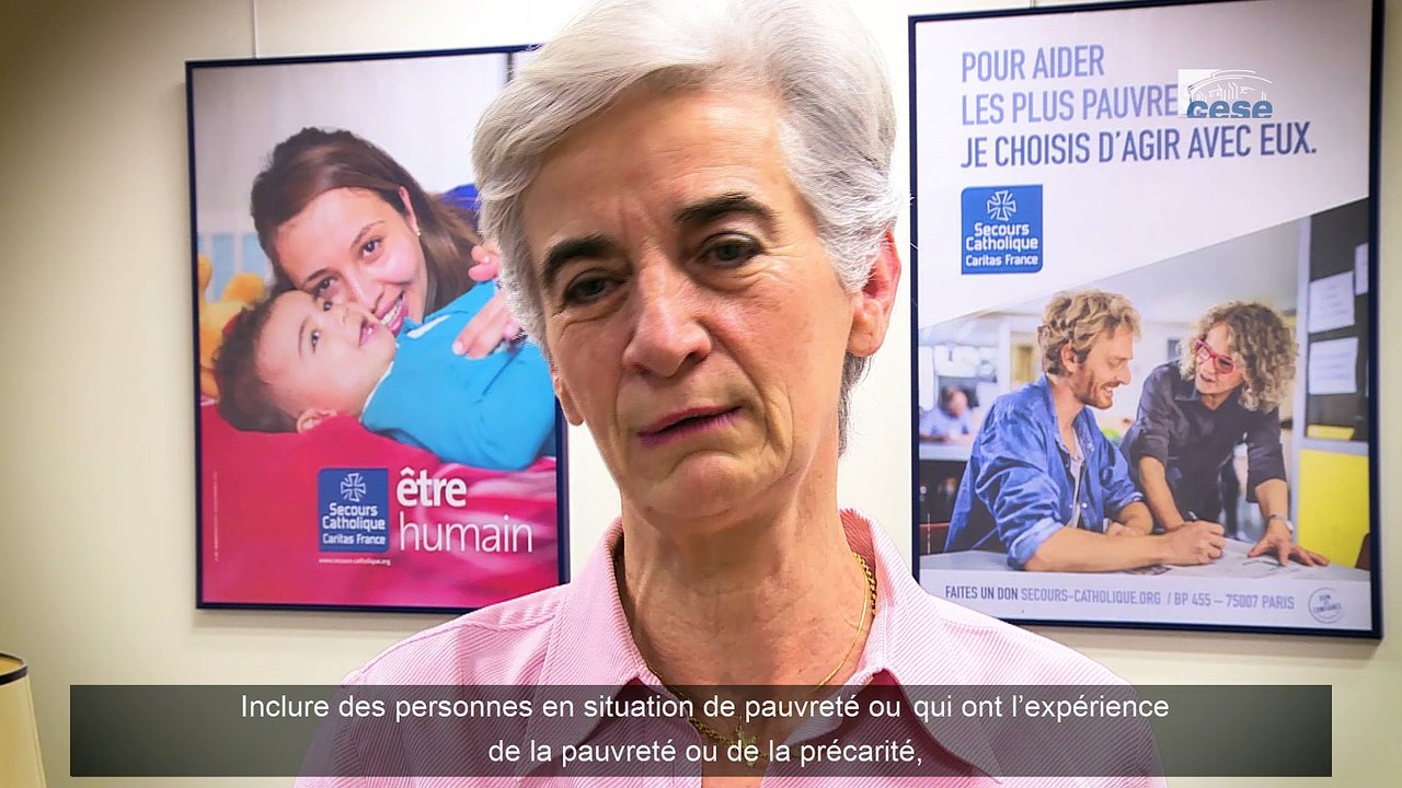 Véronique FAYET, Présidente du Secours Catholique‐Caritas France - cese